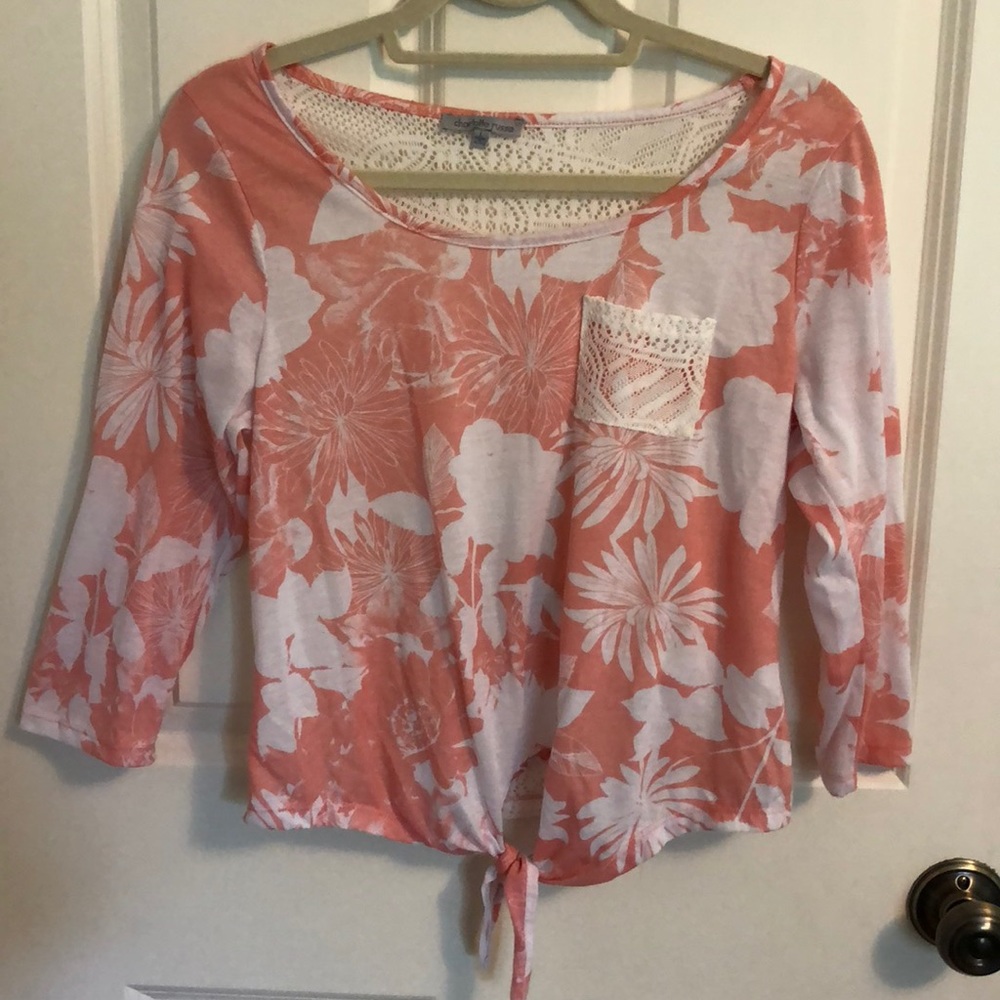 Tie up long sleeve